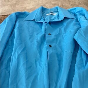 Geoffrey Beene Vibrant Blue Shirt Jacket